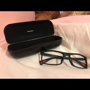 Prada Prescription Eyeglass Frames + Case